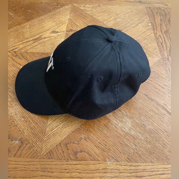 Hat Cap Adjustable CAT Embroidered Logo Black - Picture 2 of 6